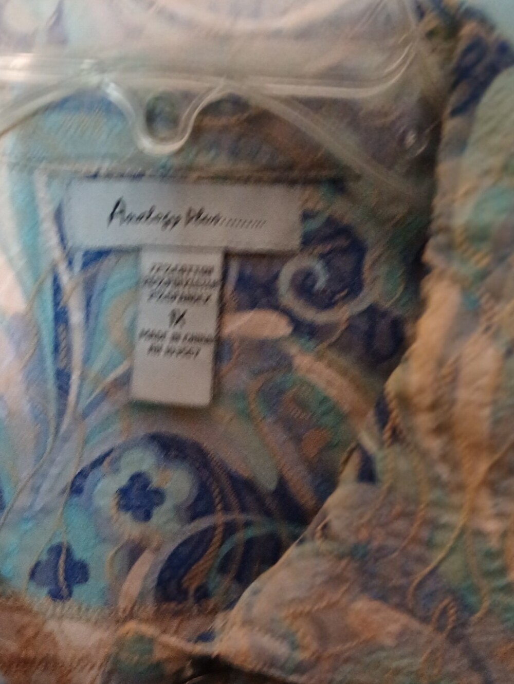 Blue Floral Quilted Blazer Jacket